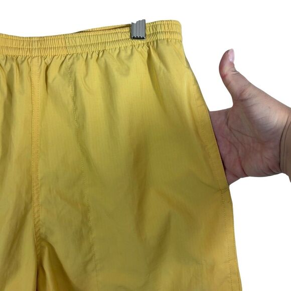 Patagonia Baggies Swim Shorts Trunks Mesh Lined Yellow Vintage 90's Mens M - Picture 4 of 6